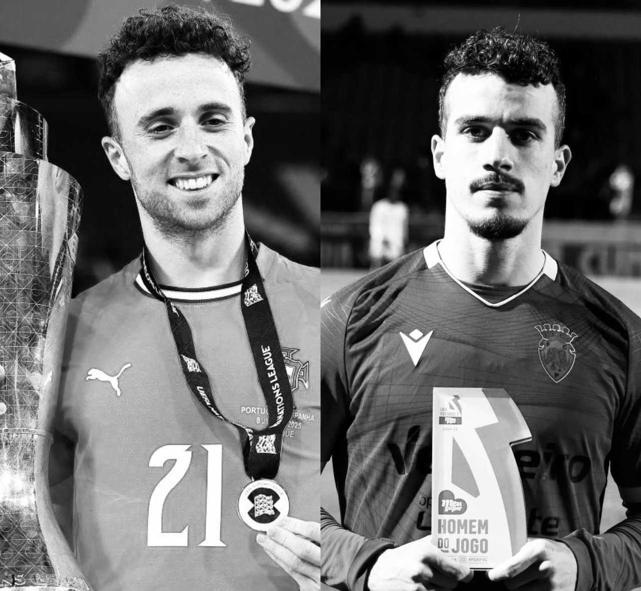 დიეგო ჟოტას და ანდრე სილვას ავარიის ამსახველი კადრები